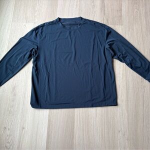 Men's Lululemon Blue Long Sleeve Shirt